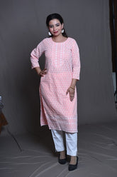 Kurta with embroidery work